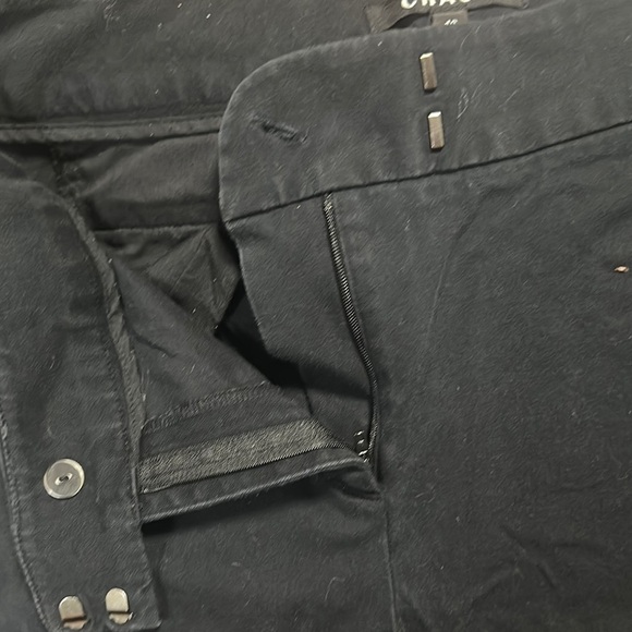 Woman’s Chaus Dark Navy Dress Trousers Straight Legs Classy & Cute Size 10 - Picture 8 of 9